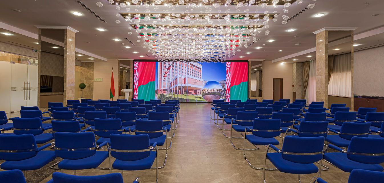 NEW: Светодиодный экран в конференц-зале «Националь»: Фотография