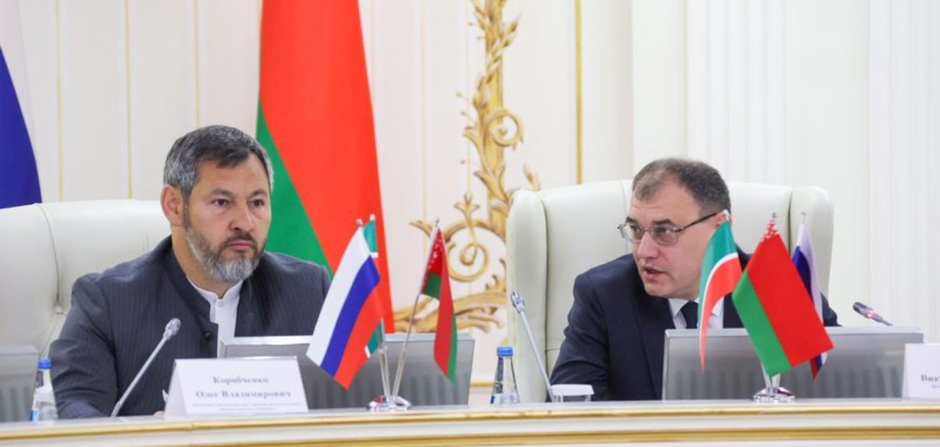 Заседании рабочей группы по сотрудничеству Беларуси и Татарстана: Фотография