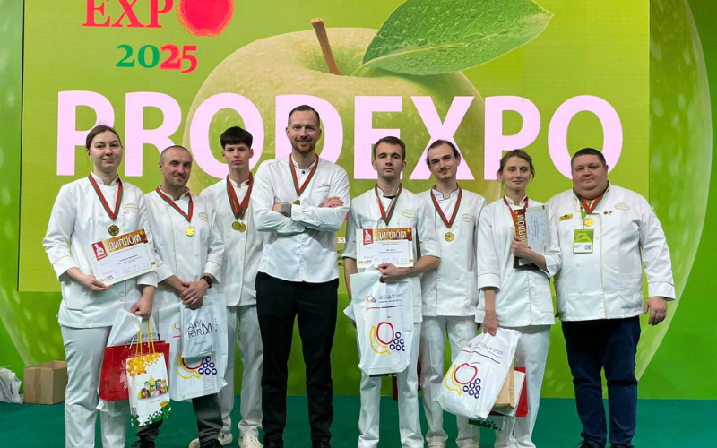 Команда Президент-Отеля — лидер кулинарного искусства на PRODEXPO-2025!