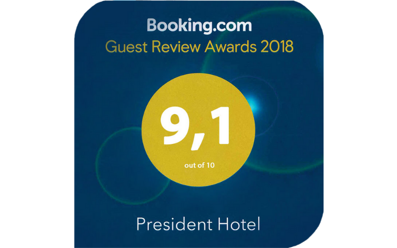 Рейтинг от Booking.com!