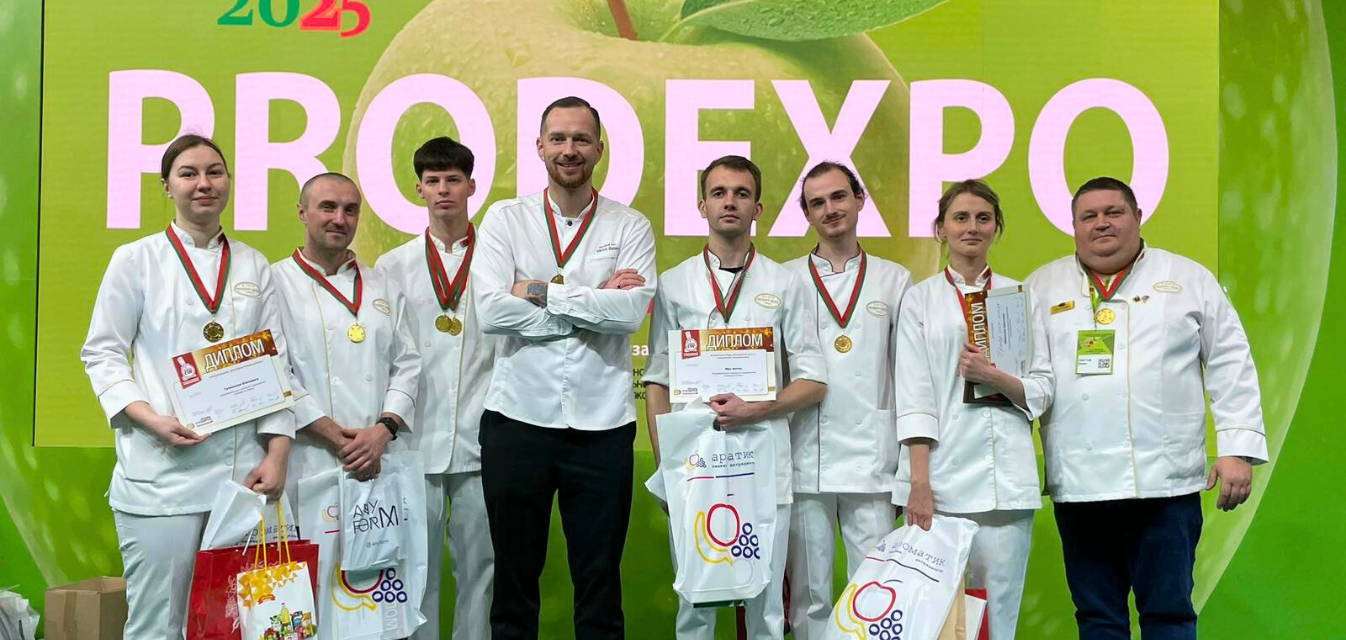 Команда Президент-Отеля — лидер кулинарного искусства на PRODEXPO-2025!: Фотография
