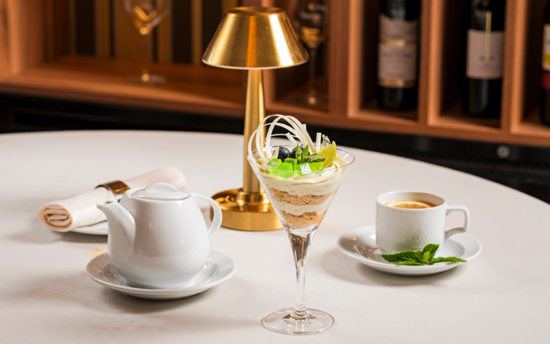 Новый десерт в Президент-Отеле: Menthe Verte — вкус свежести и вдохновения!